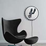 San Antonio Spurs: Bottle Cap Wall Light, NBSASP-215-01