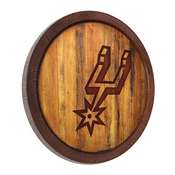 San Antonio Spurs: "Faux" Barrel Top Sign, FNB-NBSASP-240-01
