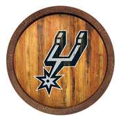 San Antonio Spurs: "Faux" Barrel Top Sign, FNB-NBSASP-240-01