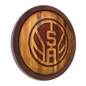 San Antonio Spurs: Logo - "Faux" Barrel Top Sign, FNB-NBSASP-240-04