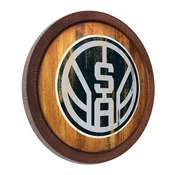 San Antonio Spurs: Logo - "Faux" Barrel Top Sign, FNB-NBSASP-240-04