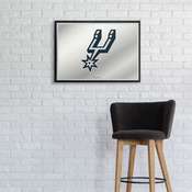 San Antonio Spurs: Framed Mirrored Wall Sign - Horizontal, FNB-NBSASP-265-01A