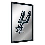 San Antonio Spurs: Framed Mirrored Wall Sign - Vertical, FNB-NBSASP-275-01A