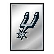 San Antonio Spurs: Framed Mirrored Wall Sign - Vertical, FNB-NBSASP-275-01A