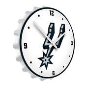San Antonio Spurs: Bottle Cap Lighted Wall Clock, NBSASP-545-01