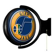Utah Jazz: Original Round Rotating Lighted Wall Sign, NBUTAH-115-01