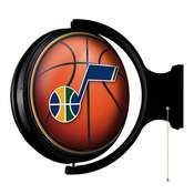 Utah Jazz: Basketball - Original Round Rotating Lighted Wall Sign, NBUTAH-115-02