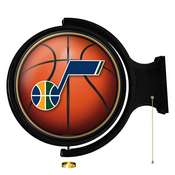 Utah Jazz: Basketball - Original Round Rotating Lighted Wall Sign, NBUTAH-115-02