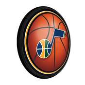 Utah Jazz: Basketball - Round Slimline Lighted Wall Sign, NBUTAH-130-02