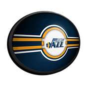 Utah Jazz: Oval Slimline Lighted Wall Sign, NBUTAH-140-01