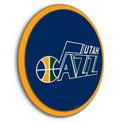 Utah Jazz: Modern Disc Wall Sign, NBUTAH-230-01