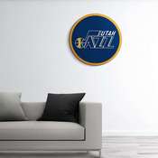 Utah Jazz: Modern Disc Wall Sign, NBUTAH-230-01