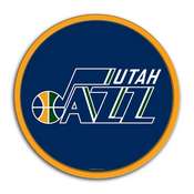 Utah Jazz: Modern Disc Wall Sign, NBUTAH-230-01