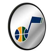 Utah Jazz: Modern Disc Mirrored Wall Sign, NBUTAH-235-01