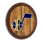 Utah Jazz: "Faux" Barrel Top Sign, FNB-NBUTAH-240-01