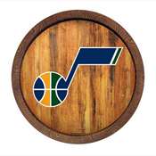 Utah Jazz: "Faux" Barrel Top Sign, FNB-NBUTAH-240-01