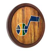 Utah Jazz: "Faux" Barrel Top Sign, FNB-NBUTAH-240-01