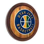 Utah Jazz: Logo - "Faux" Barrel Top Sign, FNB-NBUTAH-240-04