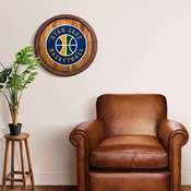 Utah Jazz: Logo - "Faux" Barrel Top Sign, FNB-NBUTAH-240-04