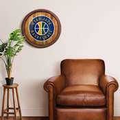 Utah Jazz: Logo - "Faux" Barrel Top Sign, FNB-NBUTAH-240-04