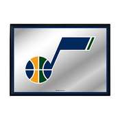 Utah Jazz: Framed Mirrored Wall Sign - Horizontal, FNB-NBUTAH-265-01A