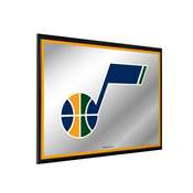 Utah Jazz: Framed Mirrored Wall Sign - Horizontal, FNB-NBUTAH-265-01A