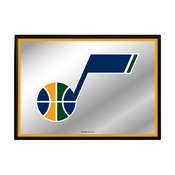 Utah Jazz: Framed Mirrored Wall Sign - Horizontal, FNB-NBUTAH-265-01A