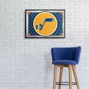 Utah Jazz: Team Spirit - Framed Mirrored Wall Sign, FNB-NBUTAH-265-02A