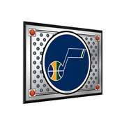 Utah Jazz: Team Spirit - Framed Mirrored Wall Sign, FNB-NBUTAH-265-02A