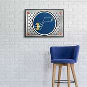 Utah Jazz: Team Spirit - Framed Mirrored Wall Sign, FNB-NBUTAH-265-02A