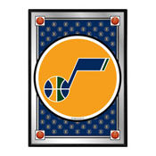 Utah Jazz: Team Spirit - Framed Mirrored Wall Sign - Vertical, NBUTAH-275-02