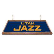 Utah Jazz: Premium Wood Pool Table Light, NBUTAH-330-01