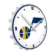 Utah Jazz: Bottle Cap Lighted Wall Clock, NBUTAH-545-01