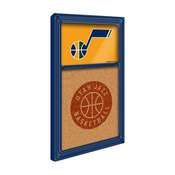 Utah Jazz: Dual Logo - Cork Note Board, NBUTAH-640-03