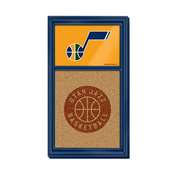 Utah Jazz: Dual Logo - Cork Note Board, NBUTAH-640-03