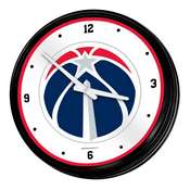 Washington Wizards: Retro Lighted Wall Clock, NBWWIZ-550-01