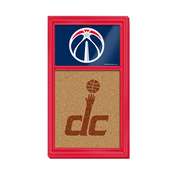Washington Wizards: Dual Logo - Cork Note Board, NBWWIZ-640-02