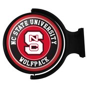 N.C. State Wolfpack Rotating Illuminated Team Spirit Wall Sign-Round
