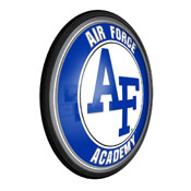 Air Force Academy Falcons: Round Slimline Lighted Wall Sign, NCAIRF-130-01