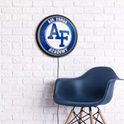 Air Force Academy Falcons: Round Slimline Lighted Wall Sign, NCAIRF-130-01