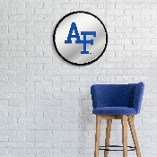 Air Force Falcons: Modern Disc Mirrored Wall Sign, NCAIRF-235-01