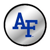 Air Force Falcons: Modern Disc Mirrored Wall Sign, NCAIRF-235-01