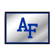 Air Force Falcons: Framed Mirrored Wall Sign, NCAIRF-265-01