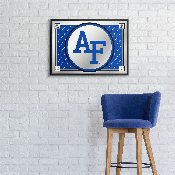 Air Force Falcons: Team Spirit - Framed Mirrored Wall Sign, FNB-NCAIRF-265-02A