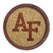 Air Force Falcons: "Faux" Barrel Top Cork Note Board, FNB-NCAIRF-632-01A