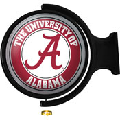 Alabama Crimson Tide: Original Round Lighted Rotating Wall Sign, NCALCT-115-01