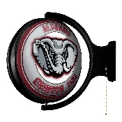 Alabama Crimson Tide: Al Logo - Original Round Rotating Lighted Wall Sign, NCALCT-115-02