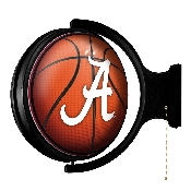 Alabama Crimson Tide: Basketball - Original Round Rotating Lighted Wall Sign, NCALCT-115-11