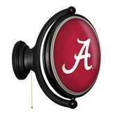 Alabama Crimson Tide: Original Oval Illuminated Rotating Wall Sign, NCALCT-125-01