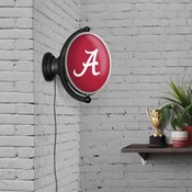 Alabama Crimson Tide: Original Oval Illuminated Rotating Wall Sign, NCALCT-125-01